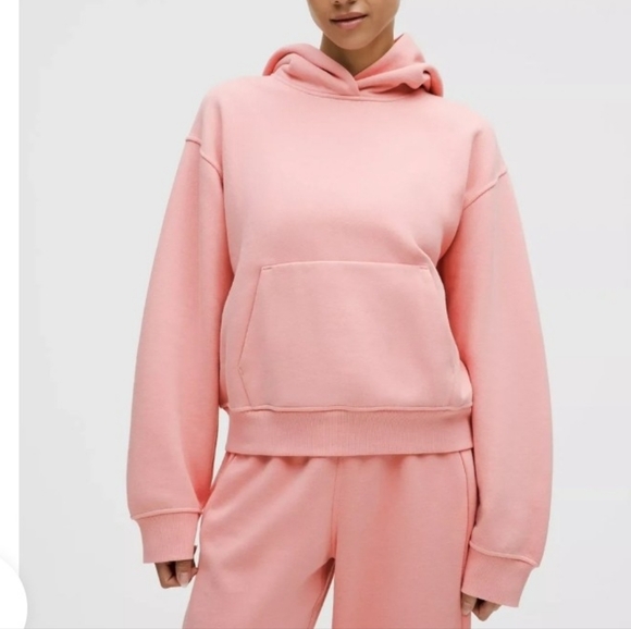 lululemon athletica Sweaters - NWT Lululemon Steady State Oversized Hoodie Sweatshirt Tea Rose